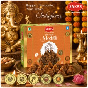 Sakas Dry Fruit Modak 200g