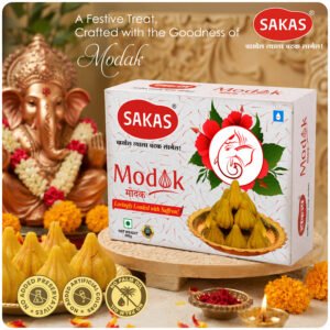 Sakas Kesar Mawa Modak 200g