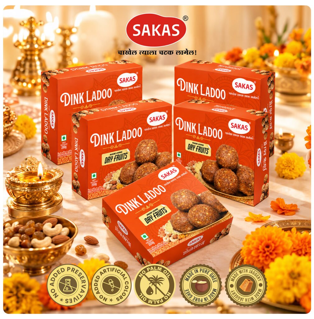 sakas dink ladoo combo pack of 5