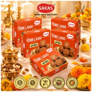 sakas dink ladoo combo pack of 5