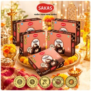 Nachni Ladoo Pack of 5 (5×200g) — Value Combo — Sakas