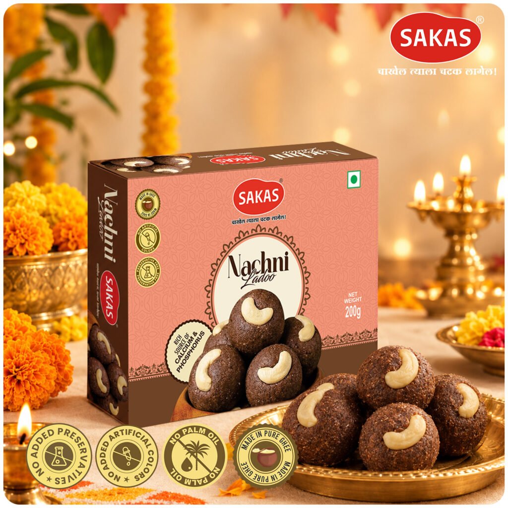 Sakas Nachni Ladoo 200g